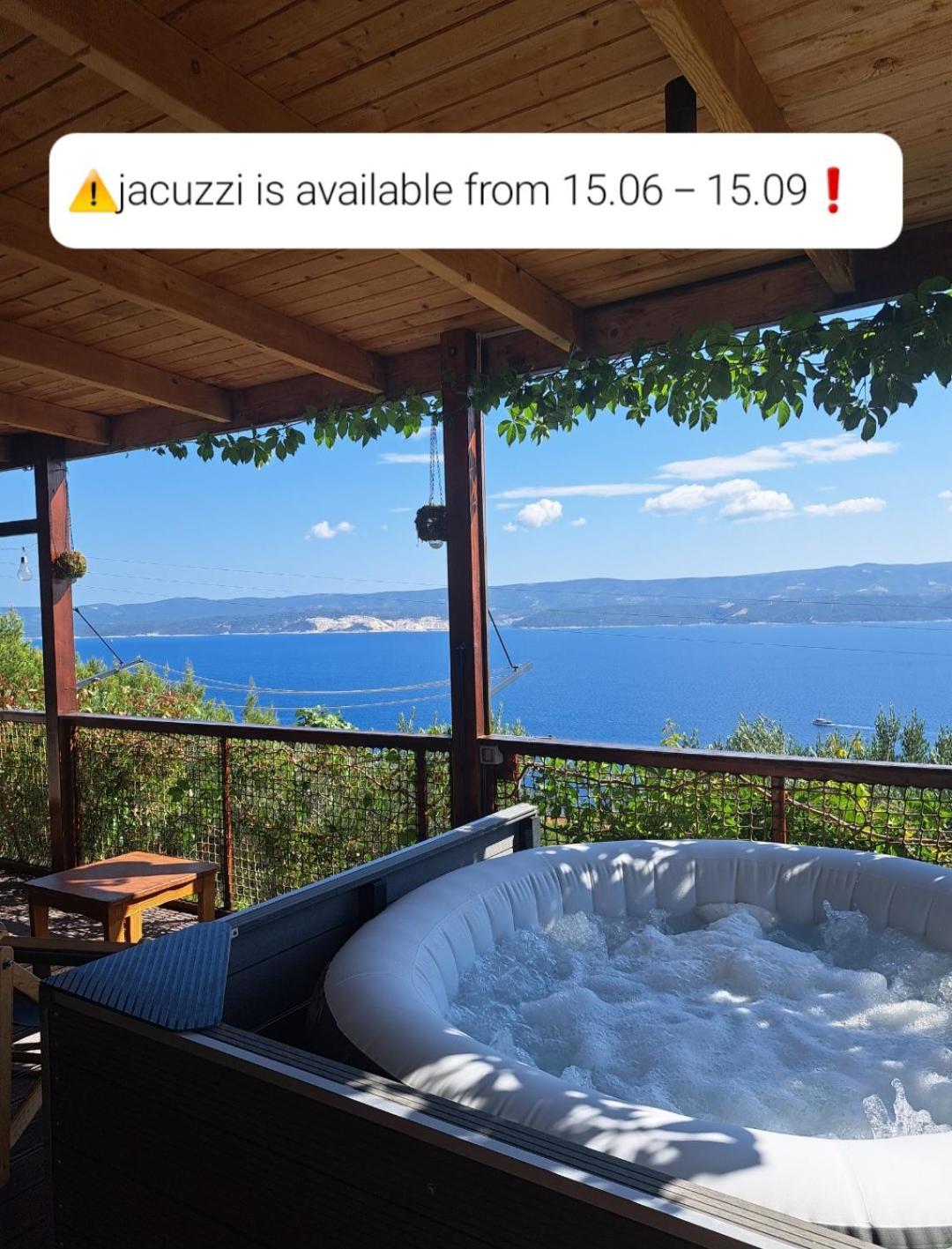 Bella Vista With Jacuzzi 1 Villa Omis Luaran gambar