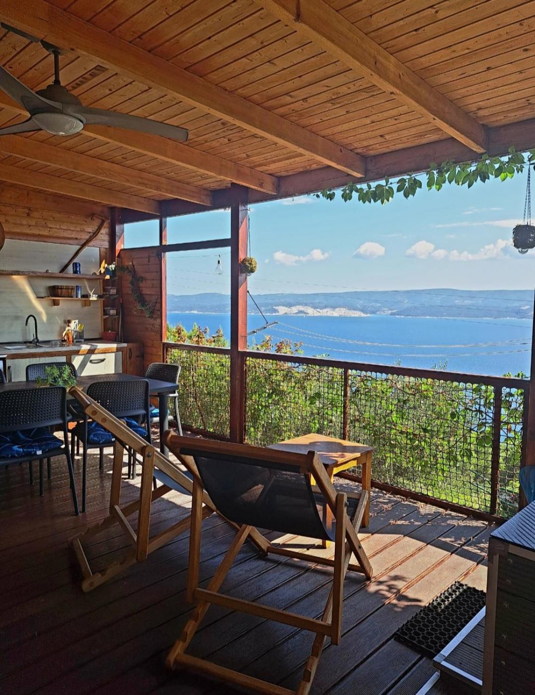 Bella Vista With Jacuzzi 1 Villa Omis Luaran gambar
