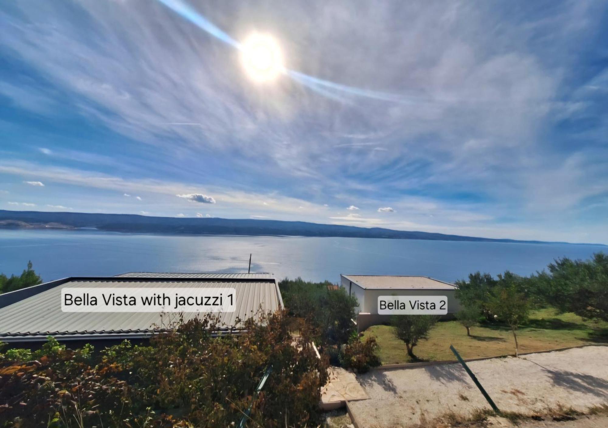 Bella Vista With Jacuzzi 1 Villa Omis Luaran gambar